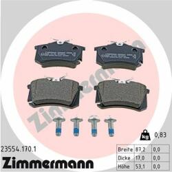 ZIMMERMANN set placute frana, frana disc ZIMMERMANN 23554.170. 1 - automobilus