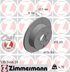 ZIMMERMANN Disc frana ZIMMERMANN COAT Z 530.2466. 20 (530.2466.20)