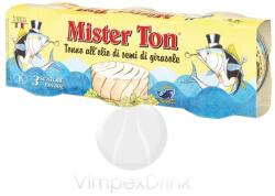 Mister Ton tonhal darabok napraforgó olajban 3x80g (3x52g)