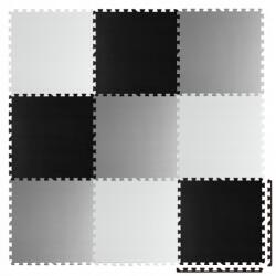 RicoKids Salteluta de joaca 180 x 180 cm ricokids 7494 - gri - negru - alb - bekid