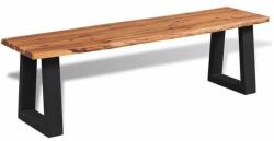 vidaXL Bancă din lemn masiv de acacia, 160 cm (245688) - izocor