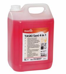 Taski Sani 4 in 1 koncentrált tisztító-, fertőtlenítőszer, vízkőoldó és illatosító hatással (5 liter)