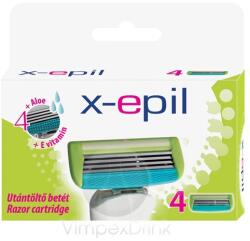 X-Epil Női borotva betét 4 pengés 4db k