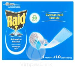 Raid elektromos lapkás szúnyogirtó k. 1+10 utt - alkuguru