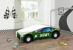 MyKids Pat Tineret MyKids Race Car 07 Army-140x70 - shop-doa