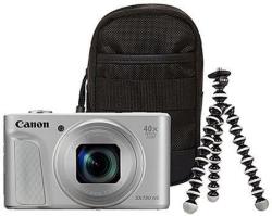 Canon PowerShot SX730 HS Travel Kit Silver (1792C014AA)
