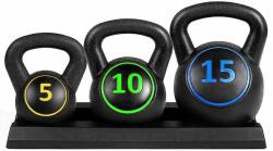 Timelesstools Kettlebell szett, 3 db-os (HOP1000859-1)