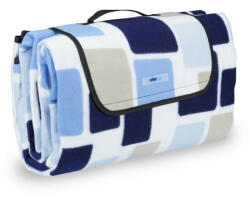  Piknik takaró 200x200 cm kék mintás 10025978