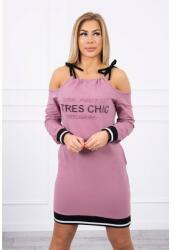 Kesi Dress Tres Chic MI62182 sötét rózsaszín (MI62182)