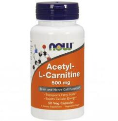 NOW Acetil L-Carnitină 500 mg. / 50 VCaps