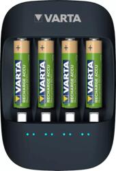 VARTA Eco Charger 4x AA/AAA NiMH Akkumulátor Töltő + 4db AAA 800mAh Ceruzaelem (57680101421)