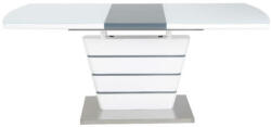 Fortrade Ronix bővíthető étkezőasztal, 160/200x90 fehér+szürke - sprintbutor