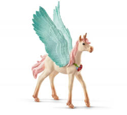 Schleich Figurina Unicorn Pegas impodobit, manz, Schleich 70575 (70575S) Figurina