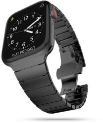 Tech-Protect Linkband Apple Watch fém 42-44mm óraszíj, fekete - tok-store