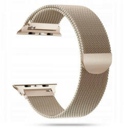 Tech-Protect Milaneseband Apple Watch 42/44mm fém óraszíj, arany