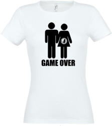 Partikellékek póló Game Over III. lánybúcsú póló több színben