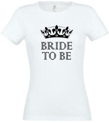 Partikellékek póló Bride To Be Koronával póló több színben