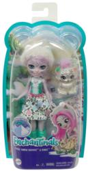 Mattel Enchantimals - Sybill Snow Leopard és Flake (FNH22/GJX42)