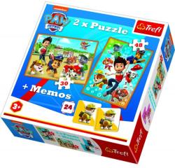 Trefl Mancs őrjárat 2 az 1-ben puzzle és memóriajáték (90790)