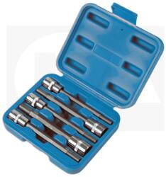 Laser Tools Dugókulcs - crowafej klt. 3/8", belső E-torx 5 db-os E4-E8 extra hosszú(LAS-6782)