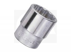 Genius Tools Dugókulcs - crowafej 3/8", 12 lap normál 22 mm Genius ( 333222 )