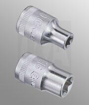 Genius Tools Dugókulcs - crowafej 3/8", belső torx E20 Genius (353520)