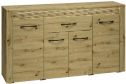 WIPMEB Artis 08 komód 4d1s tölgy artisan