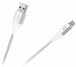 Rebel Cablu Usb-micro Usb 0.5 Rebel Alb (rb-6000-050-w) - global-electronic