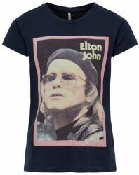 ONLY x Elton John Printed Tee Navy - dress4less