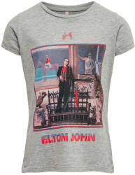 ONLY x Elton John Printed Tee Grey - dress4less