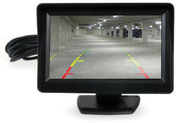 AMiO tolatókamera monitor színes 4, 3"-os PRÉMIUM TFT01 (01020)