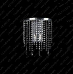 Glass LPS Aplica de perete cristal Bohemia N27 701/ 02/3, 3-K (N27 701/02/3, 3-K, Ni)