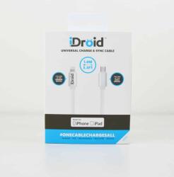 Nutz Electronics Ltd iDroid кабел за Android и Apple iPhone iPad MFi (2800000036)