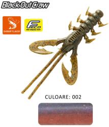 Tiemco Naluca TIEMCO BLACK OUT CRAW 4, 10cm, Culoare 002 (300114140002)