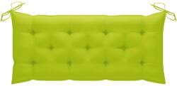 vidaXL Pernă bancă de grădină verde aprins, 120x50x7 cm, textil oxford (314955)