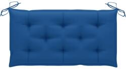 vidaXL Pernă bancă de grădină, albastru, 100x50x7 cm, material oxford (314942)
