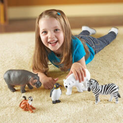Learning Resources Joc de rol - Animalute de la Zoo (LER0788) - drool Figurina