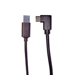 MYCON Cablu MYCON USB 3.2 Gen 1 la USB-C unghi 90 grade T-T 0.5m, CON2000 (CON2000)