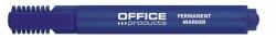 Office Products Permanent marker, varf tesit 1-5mm, corp plastic, Office Products - albastru (DN101219)