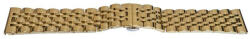  Bratara aurie 7 rânduri cu deployant 18mm - 57110