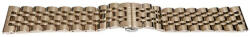  Bratara rose gold 7 rânduri cu deployant 20mm - 57115 - cureaceas