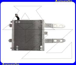 VW LUPO 1998.04-2005.04 /6X/ Klímahűtő "2000.11. -től / 1.0 / 1.4 / 1.7SDI" (360x360x21) P9524K8C1