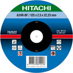 HiKOKI (Hitachi) vágótárcsa fém 150x2, 5 sík MOQ: 25db (752513)