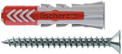Fischer DUOPOWER dübel 6 x 30 S - csavarral, 50 db/csomag (555106)