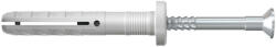 Fischer N 8 x 80/40 F beütődübel lapos fejjel, előszerelt szegcsavarral, 100 db/csomag (513702) - praktikuskft