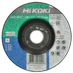 HiKOKI (Hitachi) csiszolót. fém 125x6 DPC MOQ: 10db (4100232)