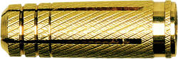 Fischer MS sárgaréz dübel 12 x 37, 10 db/csomag (78662) - praktikuskft
