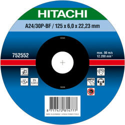 HiKOKI (Hitachi) csiszolót. fém 180x6 DPC MOQ: 10db (752554)