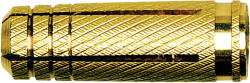 Fischer MS sárgaréz dübel 4 x 15, 100 db/csomag (26424)