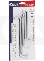 Genius Tools Csavarhúzó klt. Z alakú Genius ( OS-505SP )